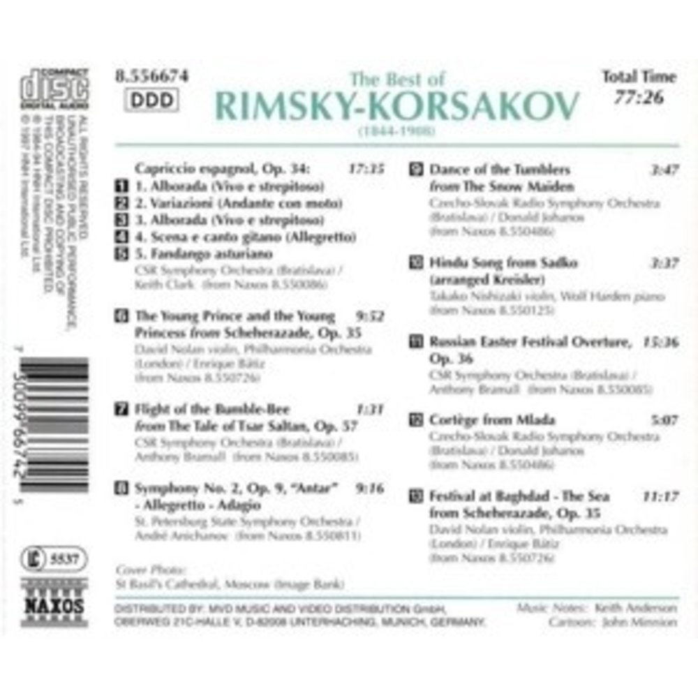 Naxos The Best Of Rimsky-Korsakov