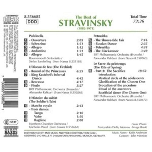 Naxos The Best Of Stravinsky