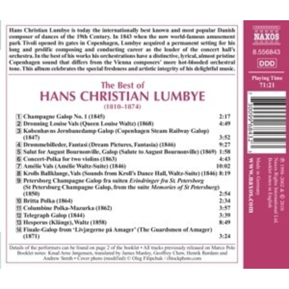 Naxos Lumbye: The Best Of