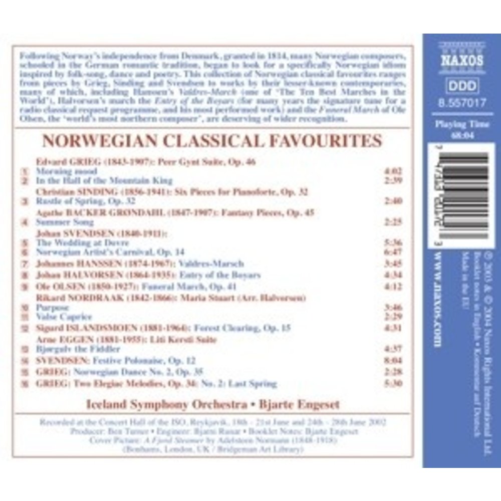 Naxos Norwegian Classical Favourites