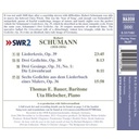 Naxos Schumann: Liederkreis Op.39