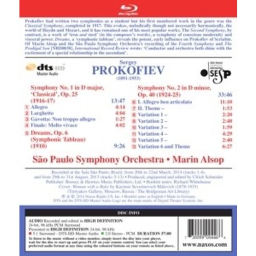 Naxos Symphonies 1 And 2