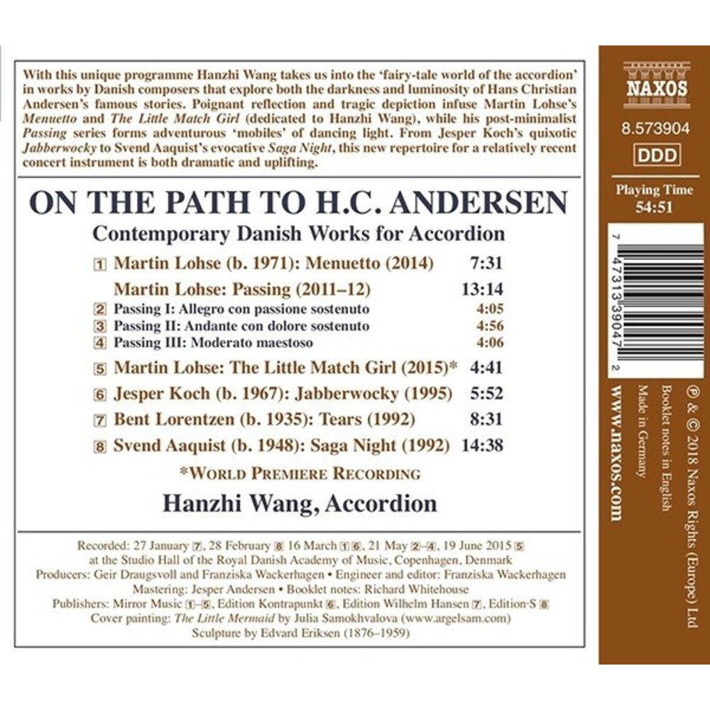 Naxos On The Path To H.C. Andersen
