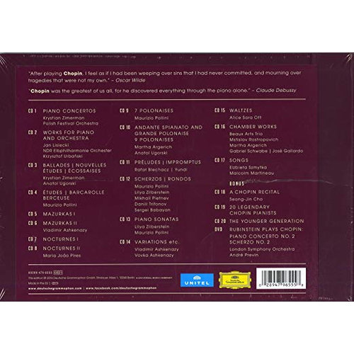 Deutsche Grammophon The Complete Chopin - Deluxe Edition