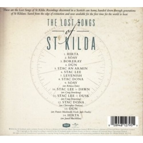 DECCA The Lost Songs Of St Kilda