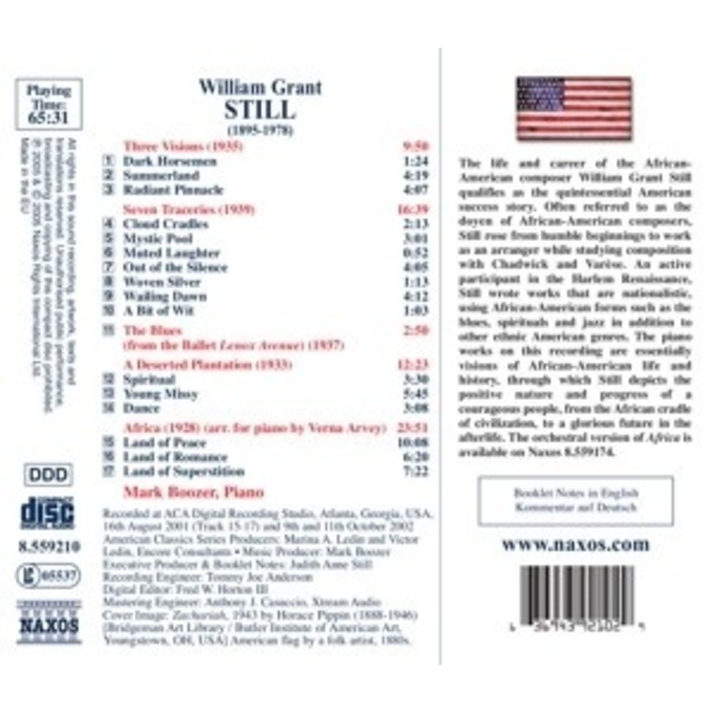 Naxos Still: Piano Music: Africa. Se