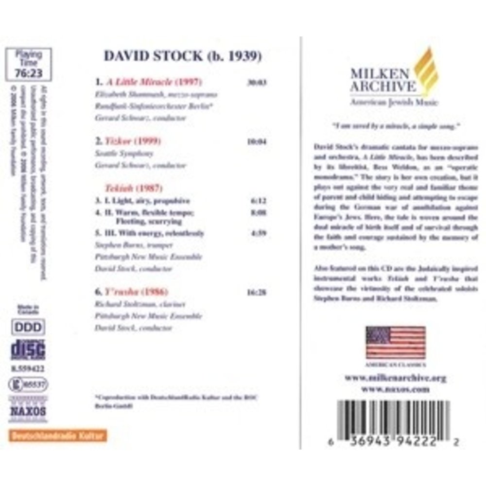 Naxos Stock David: A Little Miracle