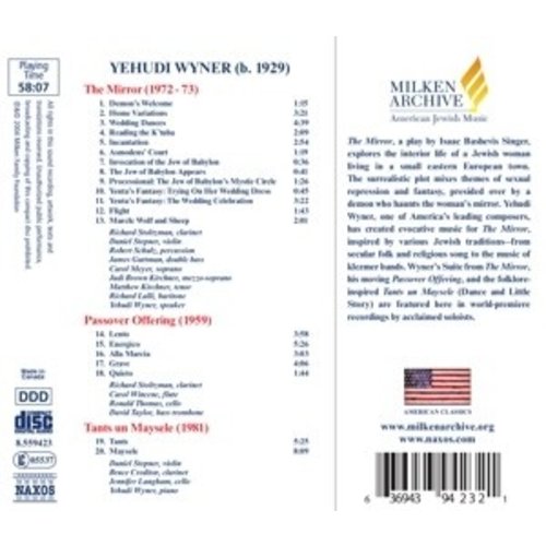 Naxos Wyner: Mirror (The) / Passover