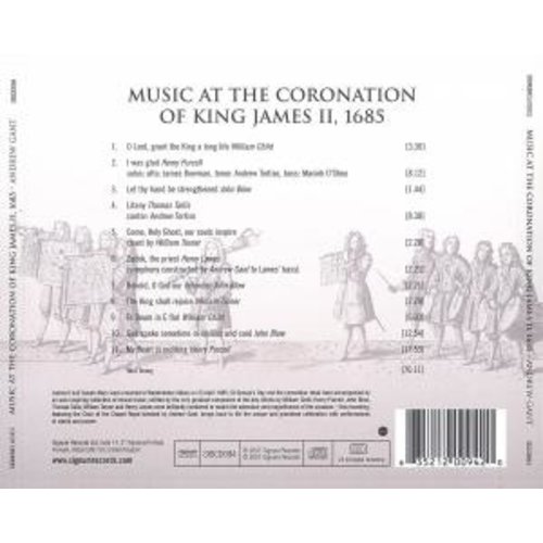 Music For The Coronation Of King James Ii, 1685