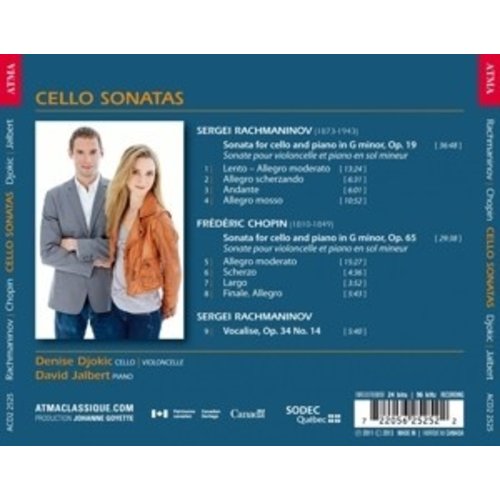 Cello Sonatas: Rachmaninov, Chopin