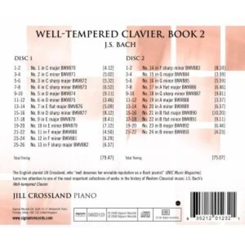 The Well-Tempered Clavier, Book 2