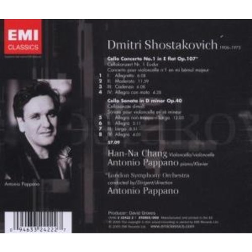 Erato/Warner Classics Shostakovich: Cello Concerto N