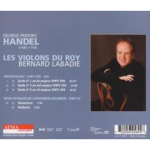 Handel: Water Music/ Solomon Excerpts