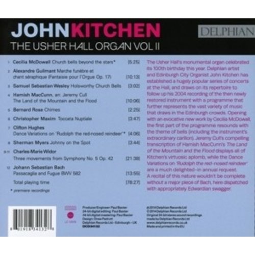 The Usher Hall Organ Vol Ii