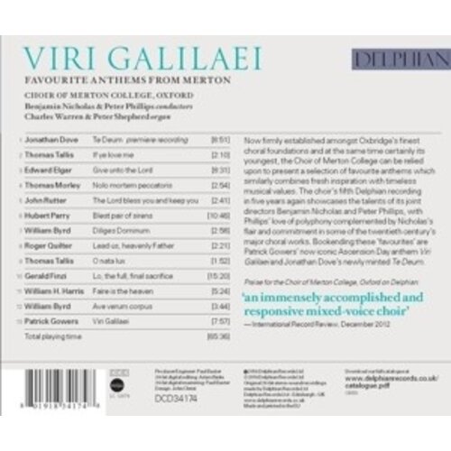 Viri Galilaei   Favourite Anthems F