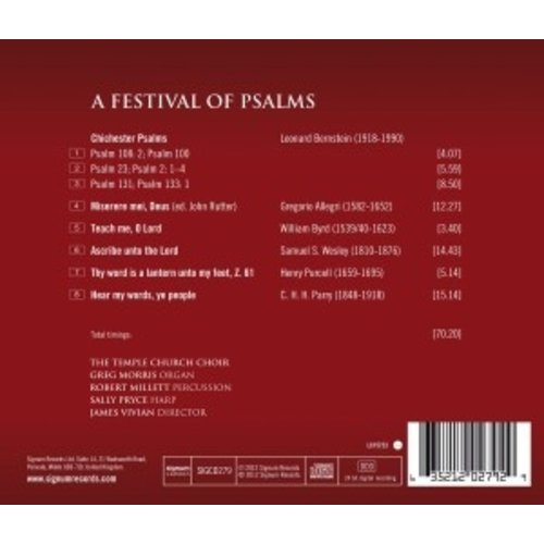 A Festival Of Psalms