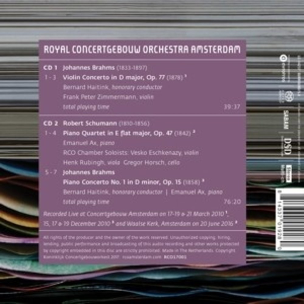 RCO LIVE Piano & Violin Concerto