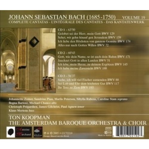 Complete Bach Cantatas Vol. 19