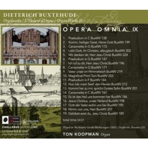 Opera Omnia Ix, Organ Works 4