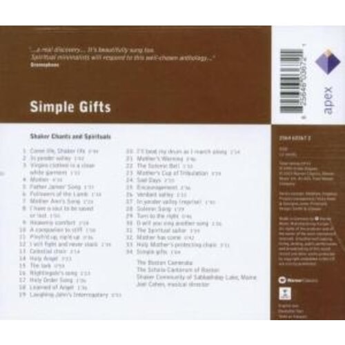 Erato Disques Simple Gifts