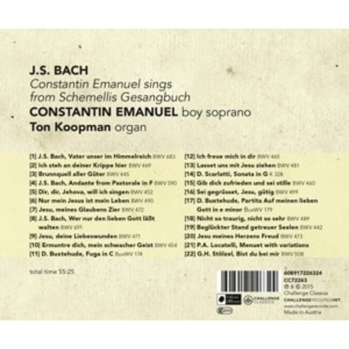 Constantin Emanuel Sings From Schemellis Gesangbuc