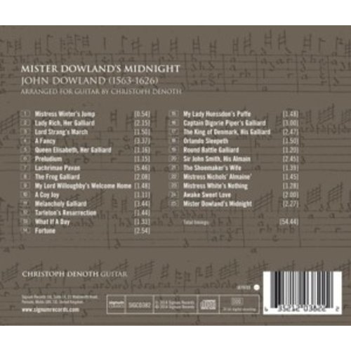 Mister Dowland's Midnight