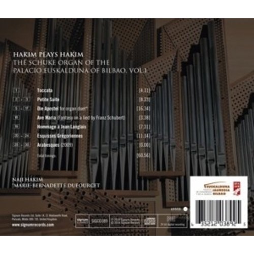 Hakim Plays Hakim: The Schuke Organ Of The Palacio