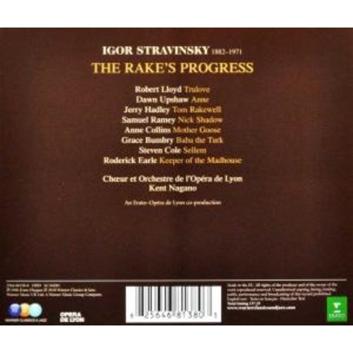 Erato Disques Stravinsky-The Rake's Progress