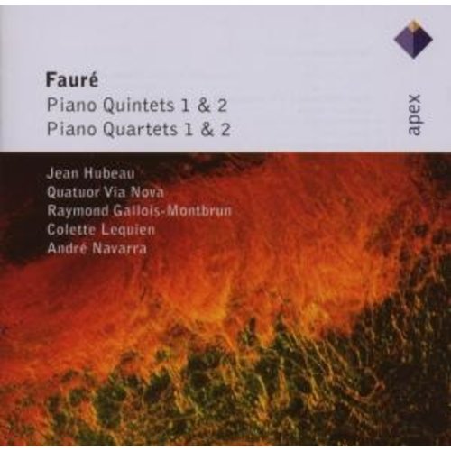 Erato Disques Faure:piano Quintets & Quartet