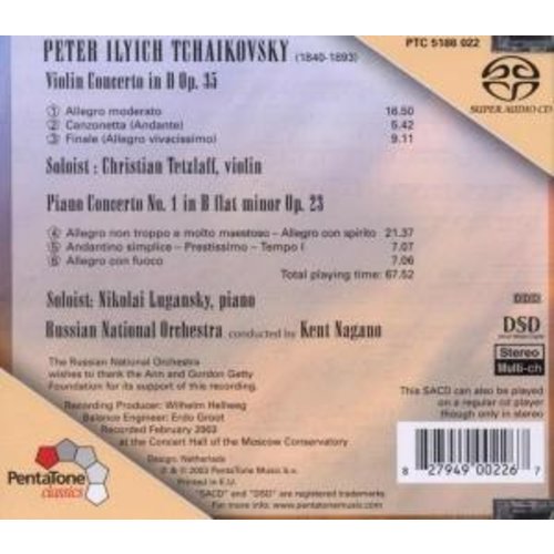 Pentatone Violin & Piano -Sacd-