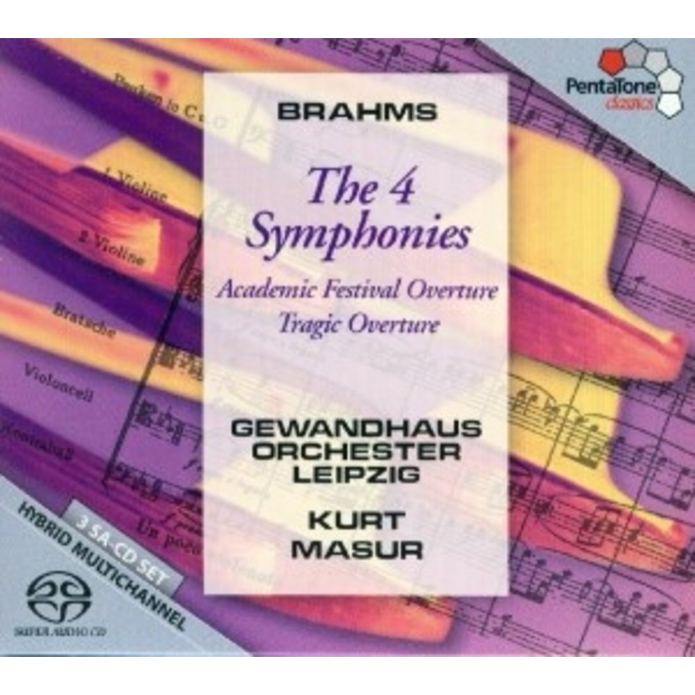 Pentatone 4 Symphonies/2 Overtures