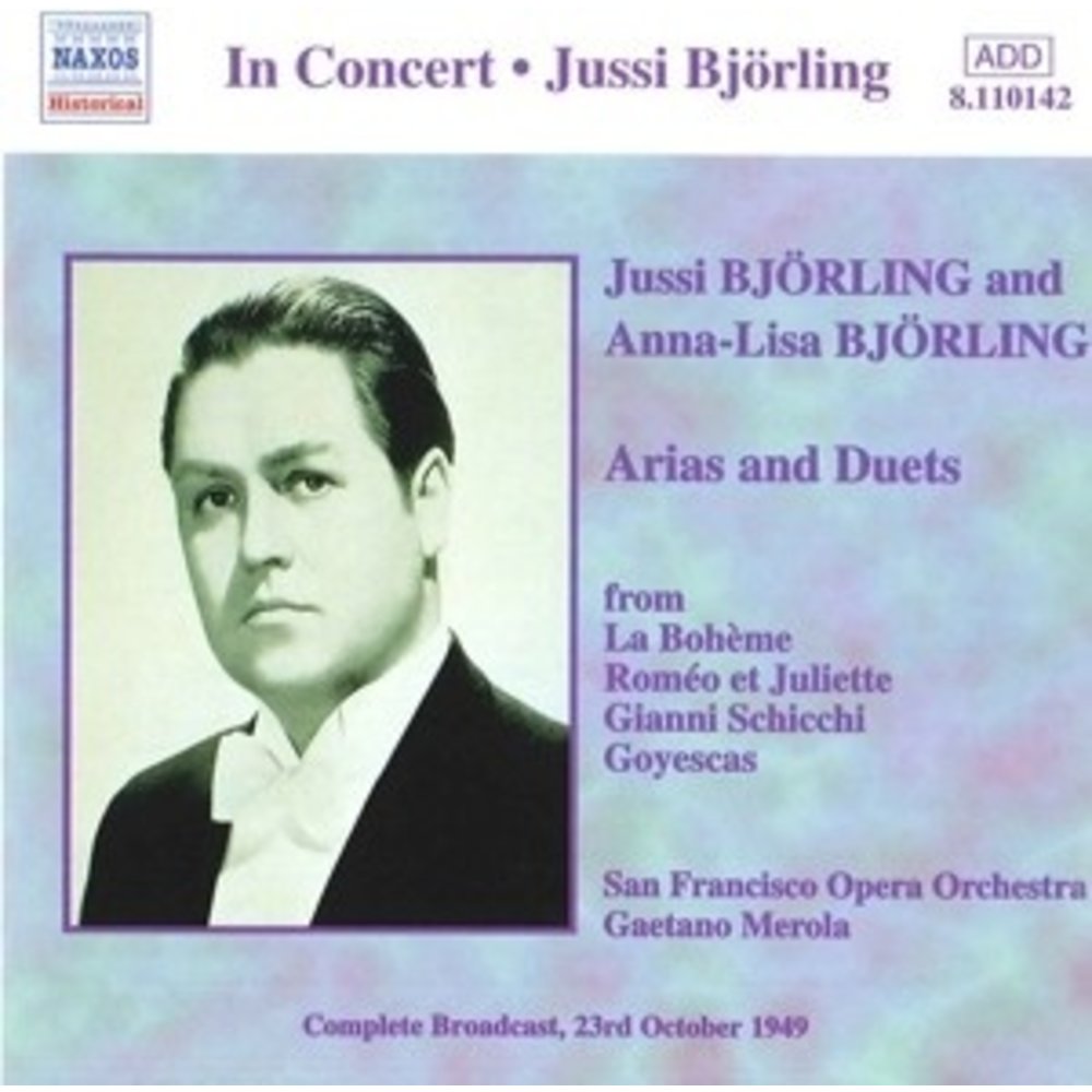 Jussi Bjorling:arias And Duets