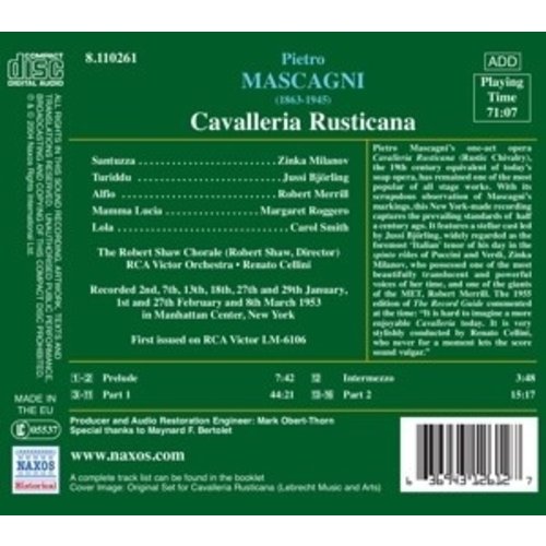 Mascagni: Cavalleria Rusticana