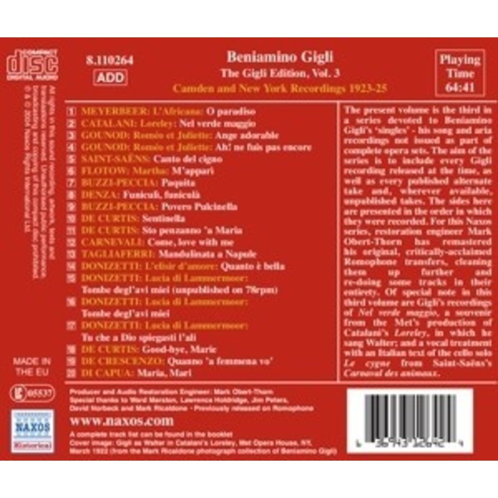 Gigli Edition Vol.3: Camden Ne