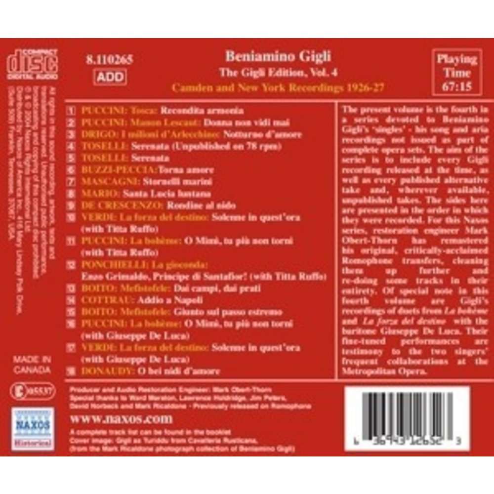 Gigli Edition Vol.4: The Milan