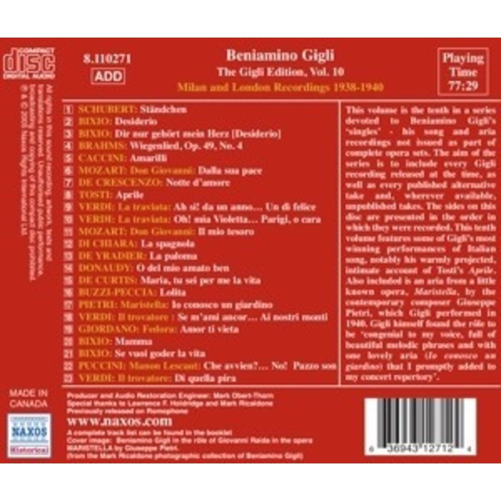 Gigli Edition Vol.10: Milan&L