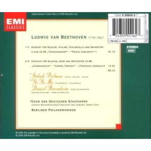 Erato/Warner Classics Beethoven: Triple Concerto