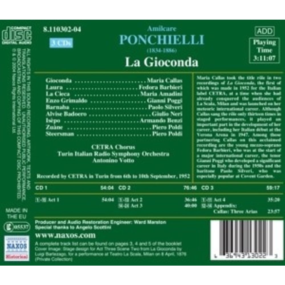 Ponchielli: La Gioconda