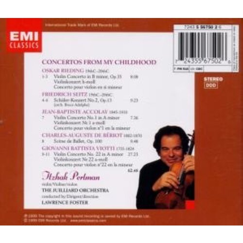 Erato/Warner Classics Concertos From My Childhood