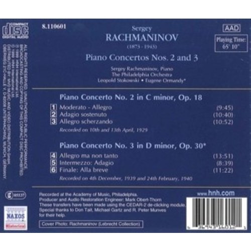 Rachmaninov: Piano Con.2&3