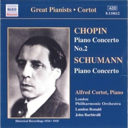 Cortot: Piano Concertos(Schuma