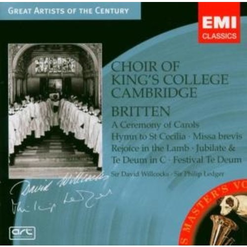 Erato/Warner Classics Britten: A Ceremony Of Carols,