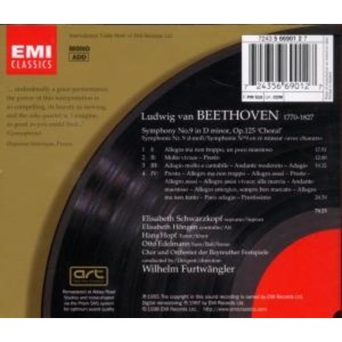 Erato/Warner Classics Beethoven: Symphony No. 9 In D