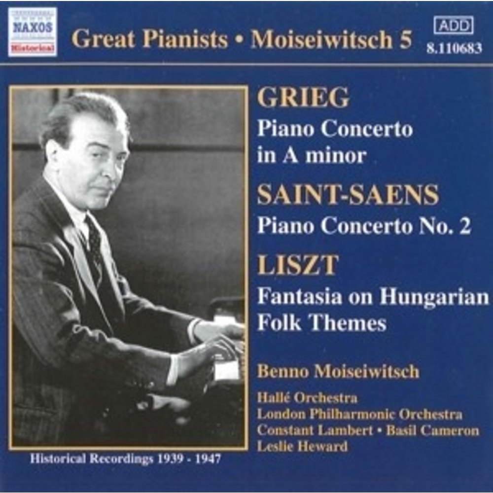 Moisiewitsch:grieg-Piano Conc