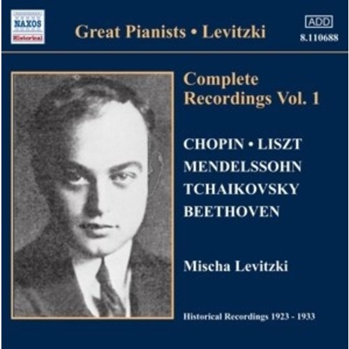 Levitzki:complete Recording V1