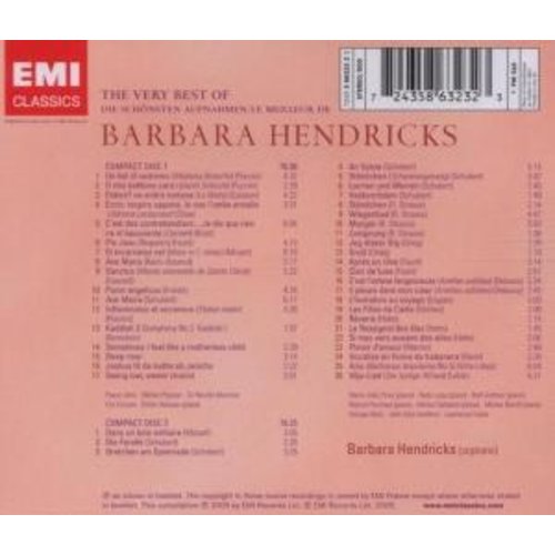 Erato/Warner Classics The Very Best Of Barbara Hendr