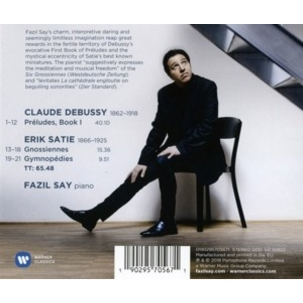 Erato/Warner Classics Preludes/Gnossiennes