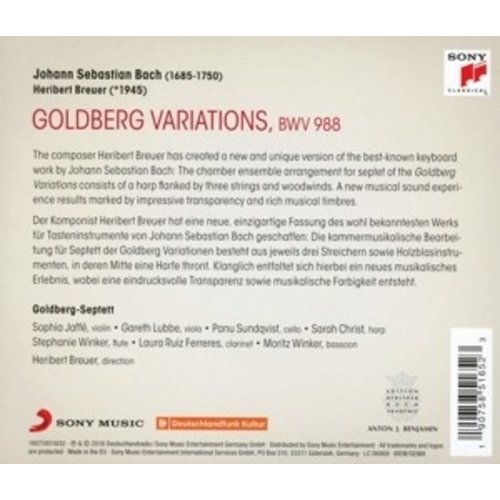 Sony Classical Goldberg Variationen, Bwv 988
