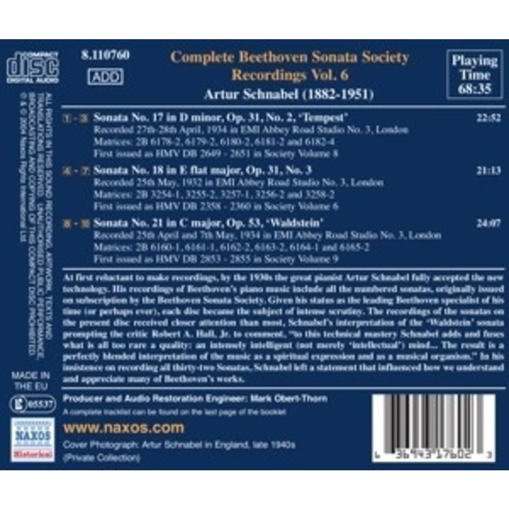 Beethoven: Piano Works Vol.6