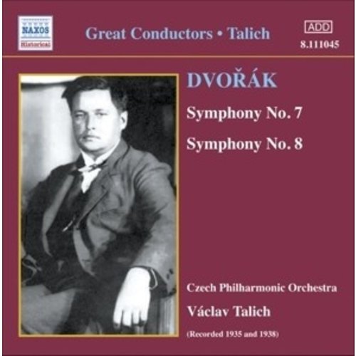 Dvorak: Symphonies 7 And 8 (Cz